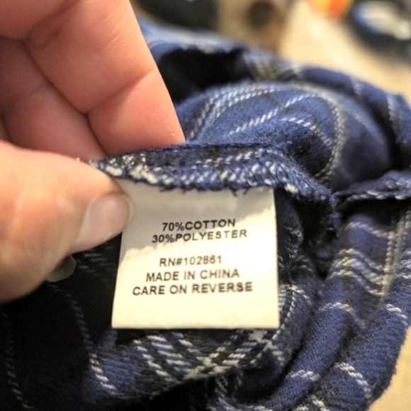 Adore Embroidered Navy‎ Shirt/Dress Cotton Long Sleeves Women's Medium - Picture 11 of 12